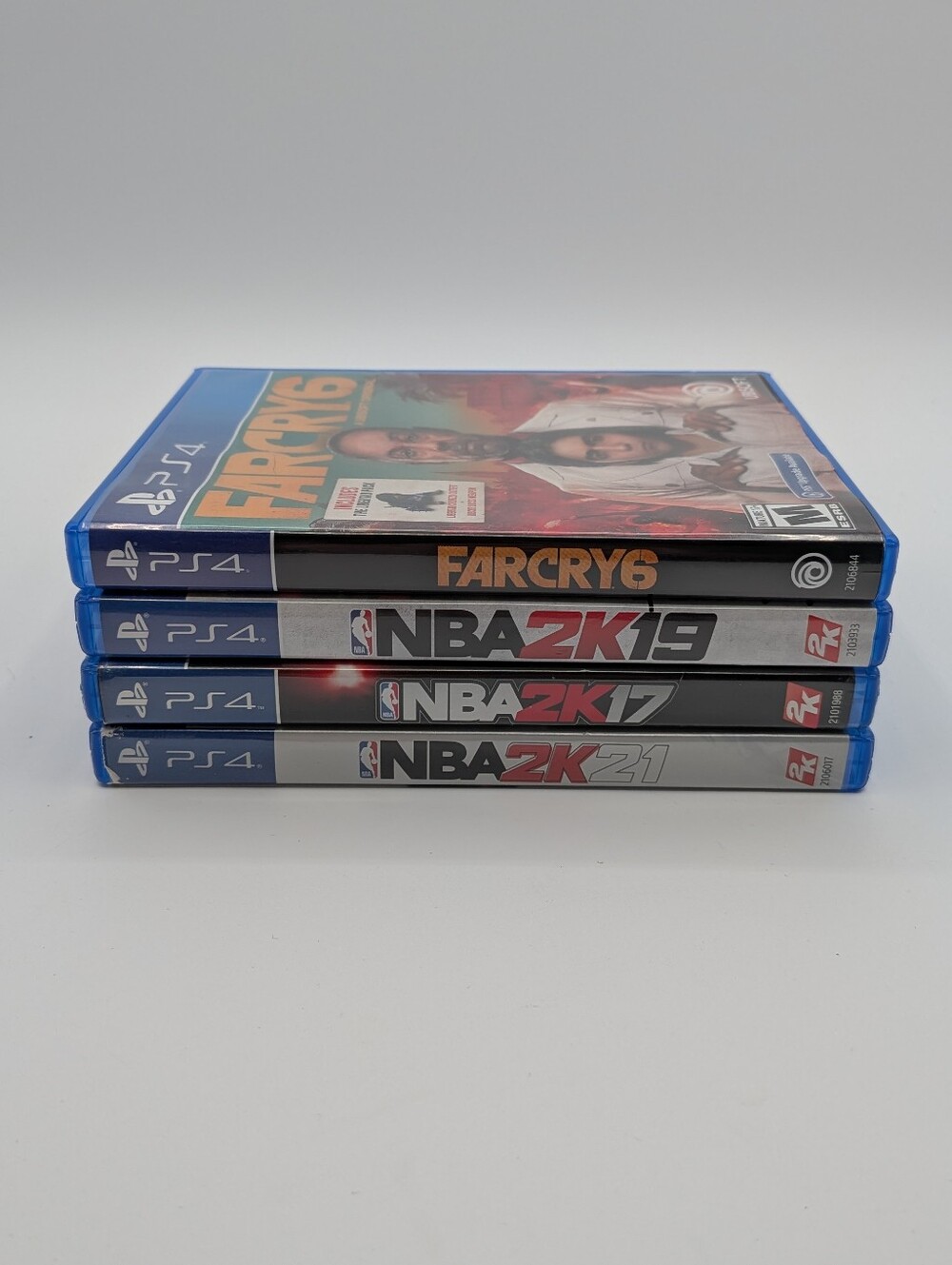 PS4 - PlayStation 4 - NBA2K Basketballs 🏀 & FarCry 6 - 4 Game LOT - Picture 15 of 16